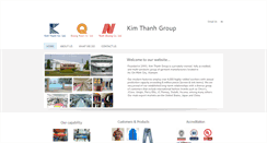 Desktop Screenshot of kimthanhgroup.com